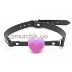 Кляп Loveshop Silicone Luxury Fetish Heart, розовый - Фото №1