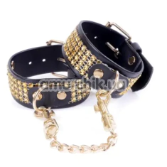 Фиксаторы для рук Fetish Boss Series Cuffs, золотые - Фото №1