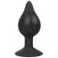 Анальный расширитель Silicone Inflatable Plug M, черный - Фото №9