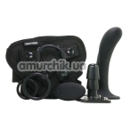 Страпон з вібрацією Vac-U-Lock G-Spot Vibrating Pleasure Set 1 - Фото №1