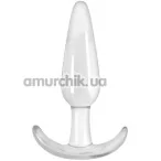Анальна пробка Jelly Rancher T-Plug Smooth, прозора - Фото №1