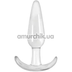 Анальна пробка Jelly Rancher T-Plug Smooth, прозора - Фото №1