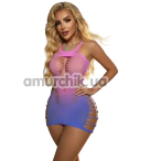 Сукня Star Night Stringy Mini Dress, рожево-фіолетова - Фото №1