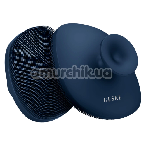 Щітка для тіла Geske Body Brush 4 in 1 Suction Mount, синя - Фото №1
