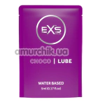 Оральний лубрикант EXS Choco Lube Water Based - шоколад, 5 мл - Фото №1