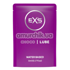 Оральний лубрикант EXS Choco Lube Water Based - шоколад, 5 мл - Фото №1