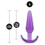 Анальная пробка B Yours Slim Anal Plug, фиолетовая - Фото №5