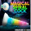 Фаллоимитатор Creature Cocks Uni-Glow Glow-in-the-Dark Rainbow Silicone Dildo, разноцветный - Фото №20