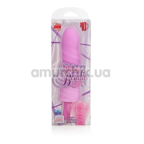 Вибратор Pleasure Bendie, розовый