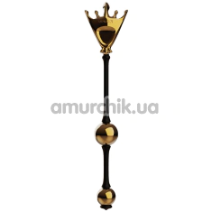 Вагінальні кульки Upko The Chess Collection Queen Premium Metal Pleasure Balls, золоті - Фото №1