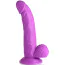 Фалоімітатор Pop Peckers Dildo With Balls 7.5, фіолетовий - Фото №1