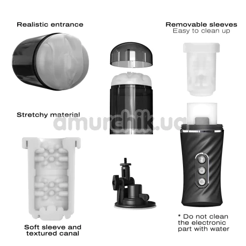 Мастурбатор Dorcel Thrust Blow Pro, черный