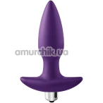 Анальная пробка с вибрацией Flirts Vibrating Anal Plug, фиолетовая - Фото №1