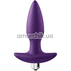 Анальна пробка з вібрацією Flirts Vibrating Anal Plug, фіолетова - Фото №1