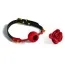 Кляп Zalo & Upko Doll Rose Ball Gag, чорний - Фото №3