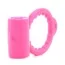 Виброкольцо Neon Vibrating Cockring, розовое - Фото №3