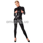 Комбинезон Noir Handmade Caged Wetlook F319, черный - Фото №1