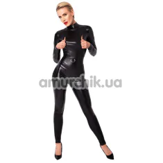 Комбинезон Noir Handmade Caged Wetlook F319, черный - Фото №1
