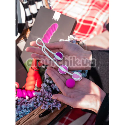 Вагинальные шарики Geisha Balls 3, розовые