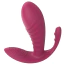 Анально-вагінально-кліторальний вібратор Essentials Triple Pleasure Vibe, рожевий - Фото №2