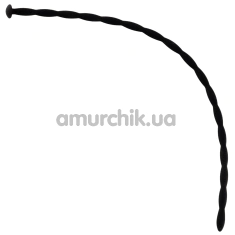 Уретральна вставка Penis Dilator 0.6 см, чорна - Фото №1