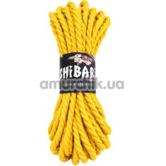 Мотузка Feral Feelings Shibari Cotone 8 м, жовта - Фото №1
