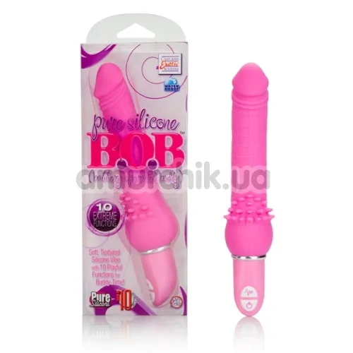 Вибратор Pure Silicone B.O.B., розовый