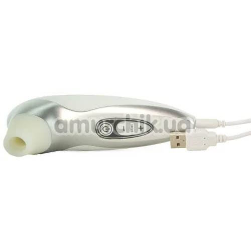 Симулятор орального сексу для жінок Womanizer Pro40, сірий