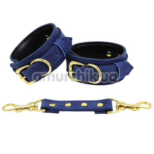 Фиксаторы для рук Slave Erotic Restraints, синие