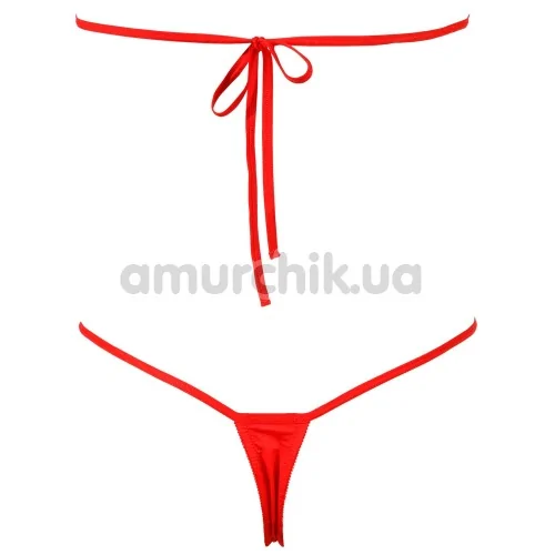 Боді Crotchless Body, червоне