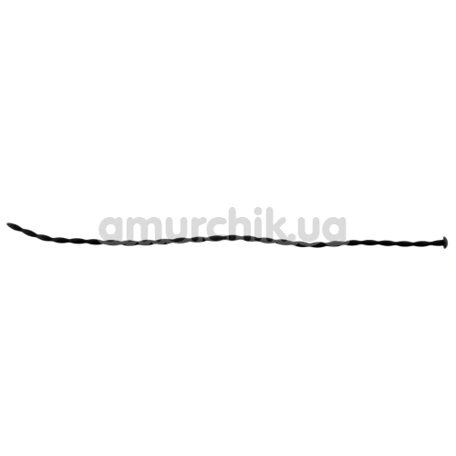 Уретральна вставка Penis Dilator 0.4 см, чорна