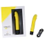 Вибратор Virgite Fluo Mini Realistic Vibe F2, желтый - Фото №7