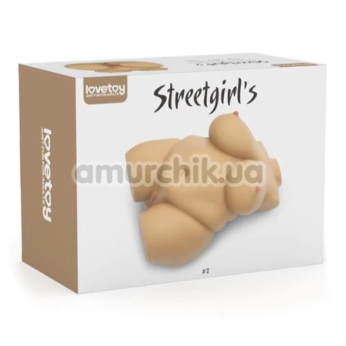 Штучна вагіна та анус Lovetoy Streetgirl's #7, тілесна