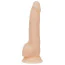 Фаллоимитатор Addiction Naked Dual Density Silicone Dong 8, телесный - Фото №1