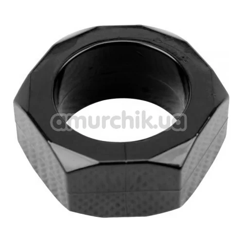 Эрекционное кольцо Get Lock Nust Bolts Cock Ring, черное
