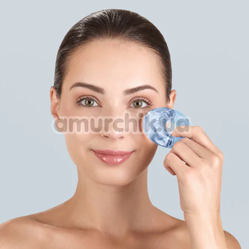 Массажер для глаз Geske Cool & Warm Eye Massager 7 in 1, голубой