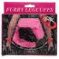 Фиксаторы для ног Furry Leg Cuffs 65 cm, черные - Фото №2