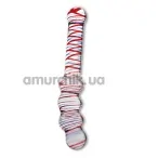 Двокінцевий фалоімітатор Crystal Climax Glass Dildo - Фото №1