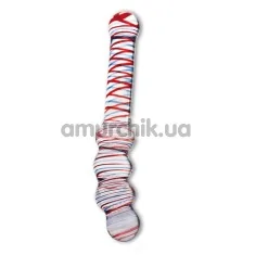 Двокінцевий фалоімітатор Crystal Climax Glass Dildo - Фото №1