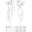 Комплект Passion Free Your Senses Erza Corset, чорний: корсет + трусики - Фото №5