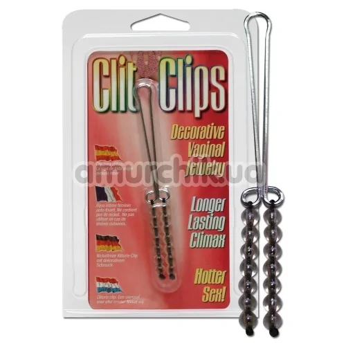Клипса для клитора Clit Clips, черная