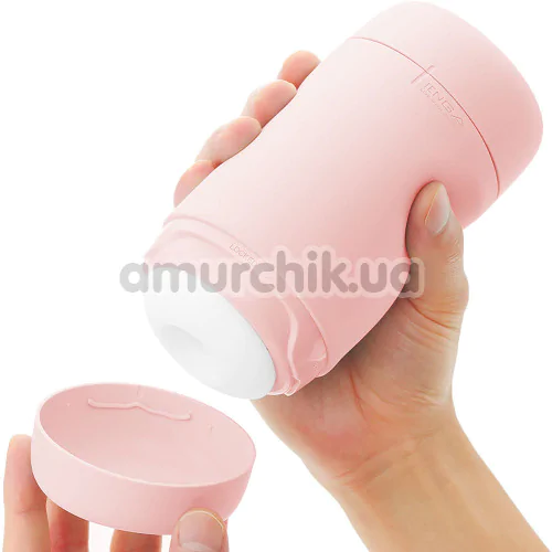 Мастурбатор Tenga Puffy Strawberry Pink, рожевий