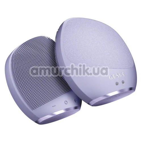 Ультразвуковая щетка для тела Geske Sonic Body Brush 7 in 1, сиреневая