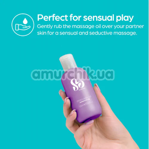 Масажна олія So Divine Massage Oil Sandalwood & Fig - сандал і інжир, 100 мл