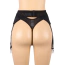 Комплект Star Night Lace Garter Panty, чорний: пояс для панчіх + трусики-стрінги - Фото №6