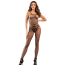 Комбинезон Star Night Triangle Net Bodystocking, черный - Фото №1