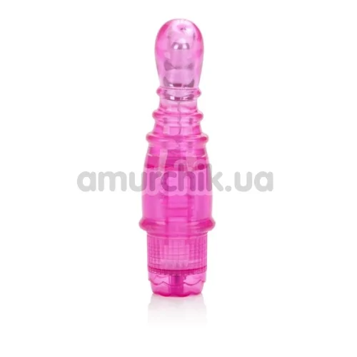 Вібратор Basic Essentials Ridged Softee, рожевий