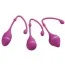 Набор вагинальных шариков LustGlider Kegel Ball Set, фиолетовый