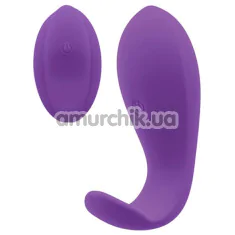 Виброяйцо S Pleasures Velvet Droplet, фиолетовое - Фото №1
