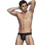 Трусы мужские Star Night Lace & Leather Men's Briefs, черные - Фото №6